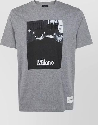 Emporio Armani mens jersey t shirt crew neck