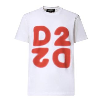 Dsquared2 Uomo, Top, Bianco, XL, new