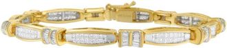 House of Brilliance Haus Of Brilliance 14K 3.00 Ct. Tw. Diamond Link Bracelet