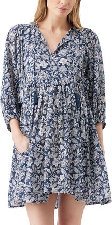 Ripe Cali Nursing Dress in Ink /White at Nordstrom, Size X-Small Au