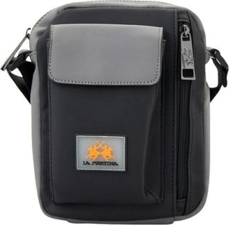 La Martina Crossbody Tas - Heren - Schoudertassen - Zwart - ONE Size - Tassen
