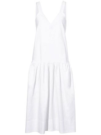 Proenza Schouler Sasha V-neck midi dress