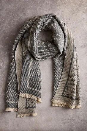 Terrain Garden Floral Crinkle Scarf