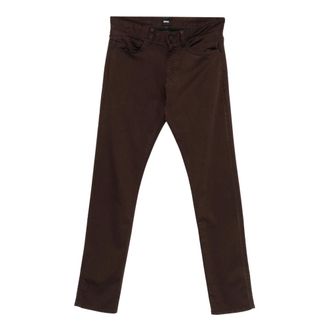 HUGO BOSS Hombre, Pantalones, Marr&oacute;n, Talla: W32 L34