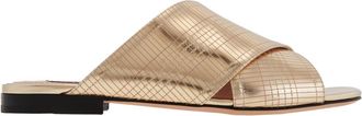 Bally Evoria Crisscross Strap Flat Sandals, Brand Size 35 ( US Size 4.5 )