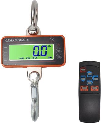 OEM Balanza Digital De Gr&uacute;a De 1500 Kg / 3000 Lb, B&aacute;scula Colgante Electr&oacute;nica Industrial De Alta Resistencia, Con Control Remoto Y Pantalla Led, Color Na