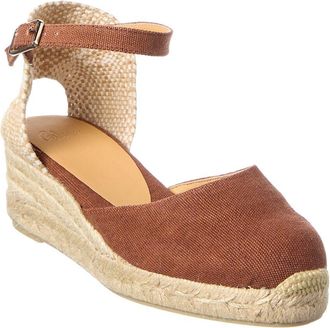 Castaner Carol Canvas Wedge Sandal