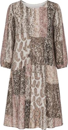 2-Biz Jurken - Dames - Casual kleedjes - Veelkleurig - L - Kleedjes