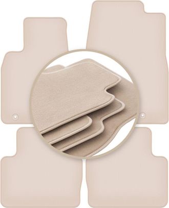 OEM Alfombrillas Premium Beige Para: Mazda Cx30 / Cx-30 Crossover 2019
