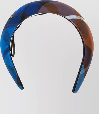 Vivienne Westwood padded tartan headband