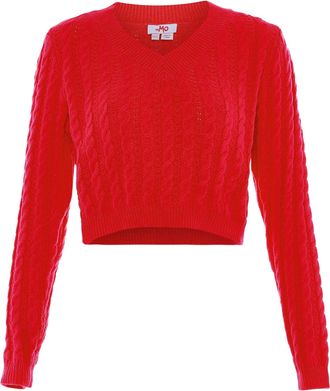 Mymo Jumper Dames rood