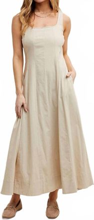 Wishlist Scottsdale Maxi Dress In Ecru