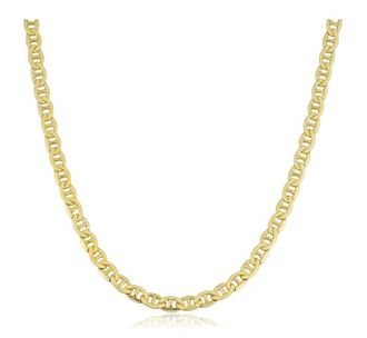 Pompeii3 Fremada 14k Yellow Gold Filled Mens 5mm Mariner Link Chain Necklace