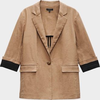 Rag & Bone Jennie Linen Blazer