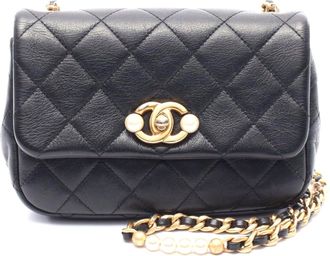 Chanel Leather Matelasse Shoulder Bag