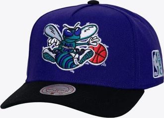 Mitchell & Ness Mens Mitchell & Ness Purple Charlotte Hornets Legendary Home Pro Pinch Snapback Hat at Nordstrom
