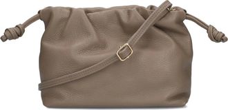 Notre-V Tassen, Dames, Beige, ONE Size, Katoen, Veelzijdige Taupe Schoudertas