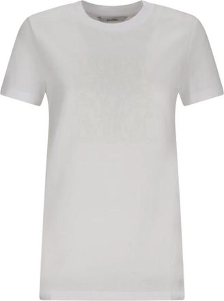 Max Mara Stijlvolle Body Top voor Vrouwen - Dames - T-shirts - Wit - S - Tops