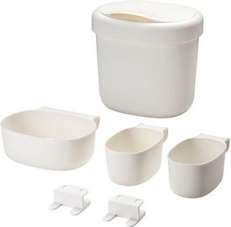 OEM Organizador De Cambiador De 4 Piezas, Cubo De Basura Colgante Para La Puerta Del Armario De La Cocina