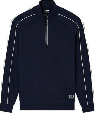 Emporio Armani Emporio Armani Ea7, Heren, Sweatshirts & Hoodies, Blauw, Maat: XL