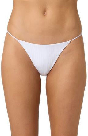 O'Neill Shorebreak Ribbed Redondo Bikini Bottoms in White at Nordstrom, Size X-Small