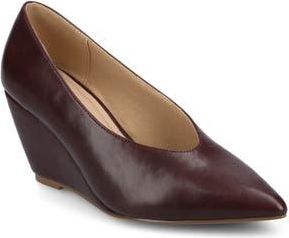 Journee Collection Danika Pointed Toe Pump in Oxblood at Nordstrom Rack, Size 7.5