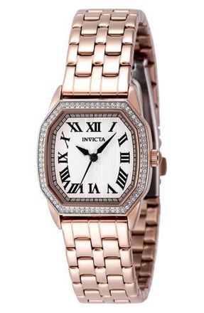 Invicta 48998 Wildflower Watch in White/Rose Gold at Nordstrom Rack