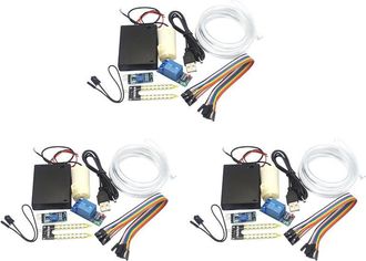 OEM Kit De Bricolaje De 3 M&oacute;dulos De Riego Autom&aacute;tico Con Detecci&oacute;n De Humedad Y Bombeo Autom&aacute;tico De Agua
