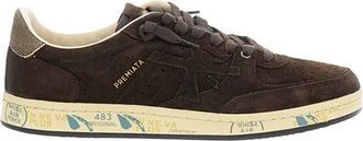 Premiata Dark Brown Lace-up Sneakers