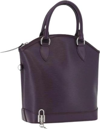 Louis Vuitton Pre-owned Handbags, female, Purple, Size: ONE SIZE Pre-owned Vintage Epi Hand Bag