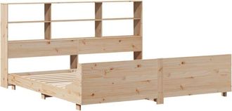 vidaXL Vidaxl - Estructura De Cama Sin Colch&oacute;n Madera Maciza De Pino 180x200 Cm