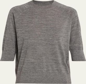Dries Van Noten Tuan Merino Wool Raglan Sweater