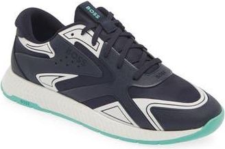 BOSS Titanium Runn Sneaker in Open Blue at Nordstrom Rack, Size 12Us / 11Uk