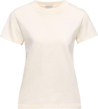 Moncler Natural Regular Fit T-Shirt