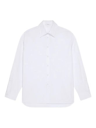 Givenchy Couture Seam Cocoon katoenen overhemd met lange mouwen - Wit