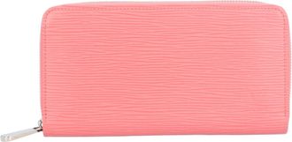 Louis Vuitton Epi Corail Pink Epi Leather Long Wallet (Bi-Fold) (Pre-Owned)