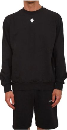 Marcelo Burlon Hombre, Sudaderas, Negro, Talla: XS