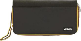 K-Way Fluy Wallet - Heren - Portefeuilles - Zwart - ONE Size - Polyester - Accessoires