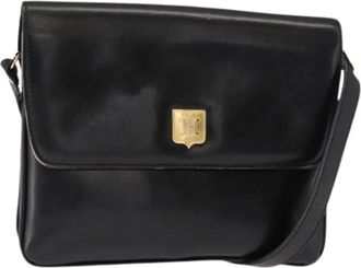 Celine Pre-owned Cross Body Bags, female, Black, Size: ONE SIZE Pre-owned Vintage Cross Body Bag