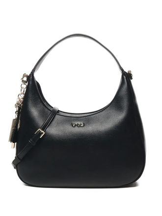 V° 73 crescent charms shoulder bag - Black