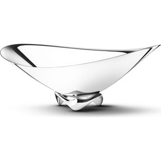 Georg Jensen Large Koppel Wave Bowl in Silver at Nordstrom