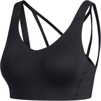 adidas (WMNS) adidas Stronger For It Alpha Bra Asia Sizing Black FL2365