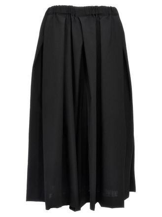 Comme Des Gar&ccedil;ons Black Wool pants