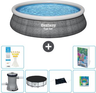 Bestway Piscina Bestway Fast Set Redonda - 457x84 Cm - 7-piezas S211