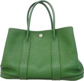 Herm&egrave;s Bambou Negonda Leather Tote Bag (Pre-Owned)