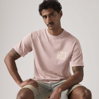 Levi's Graphic Vintage Fit Tee - Mens - 2XL - Pink / Fawn