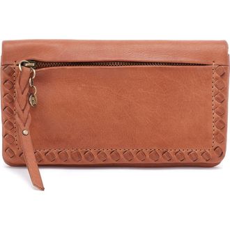 Hobo Lumen Leather Continental Bifold Wallet in Harvest Wheat at Nordstrom