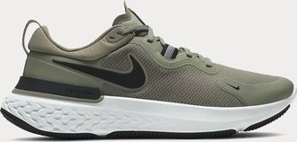 Nike Mens React Miller Sneakers In Light Army Black