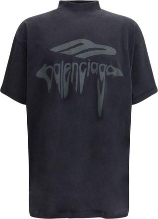 Balenciaga 3B Liquified Cotton T-Shirt