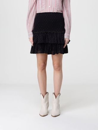 Isabel Marant Polka Dot Viscose Mini Skirt